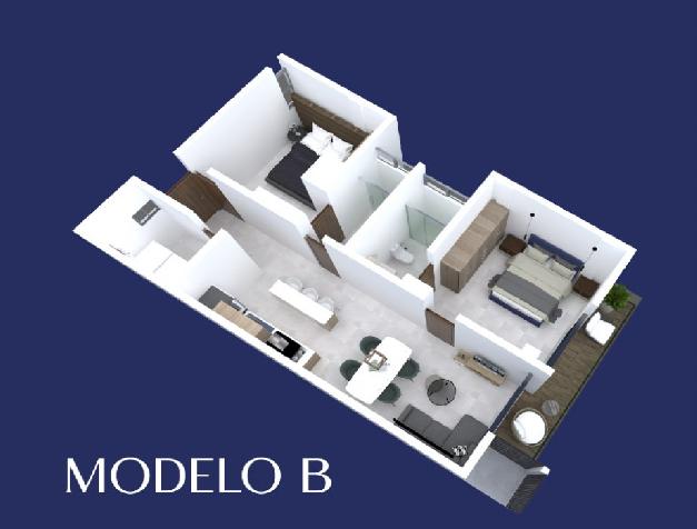 ZAFIRA CONDOS RESIDENCIALES - Modelo B