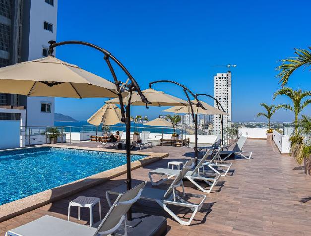 Front-view condominium in Torre Alba