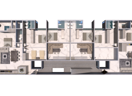 planta de conjunto piso1,2 ,3 ,4